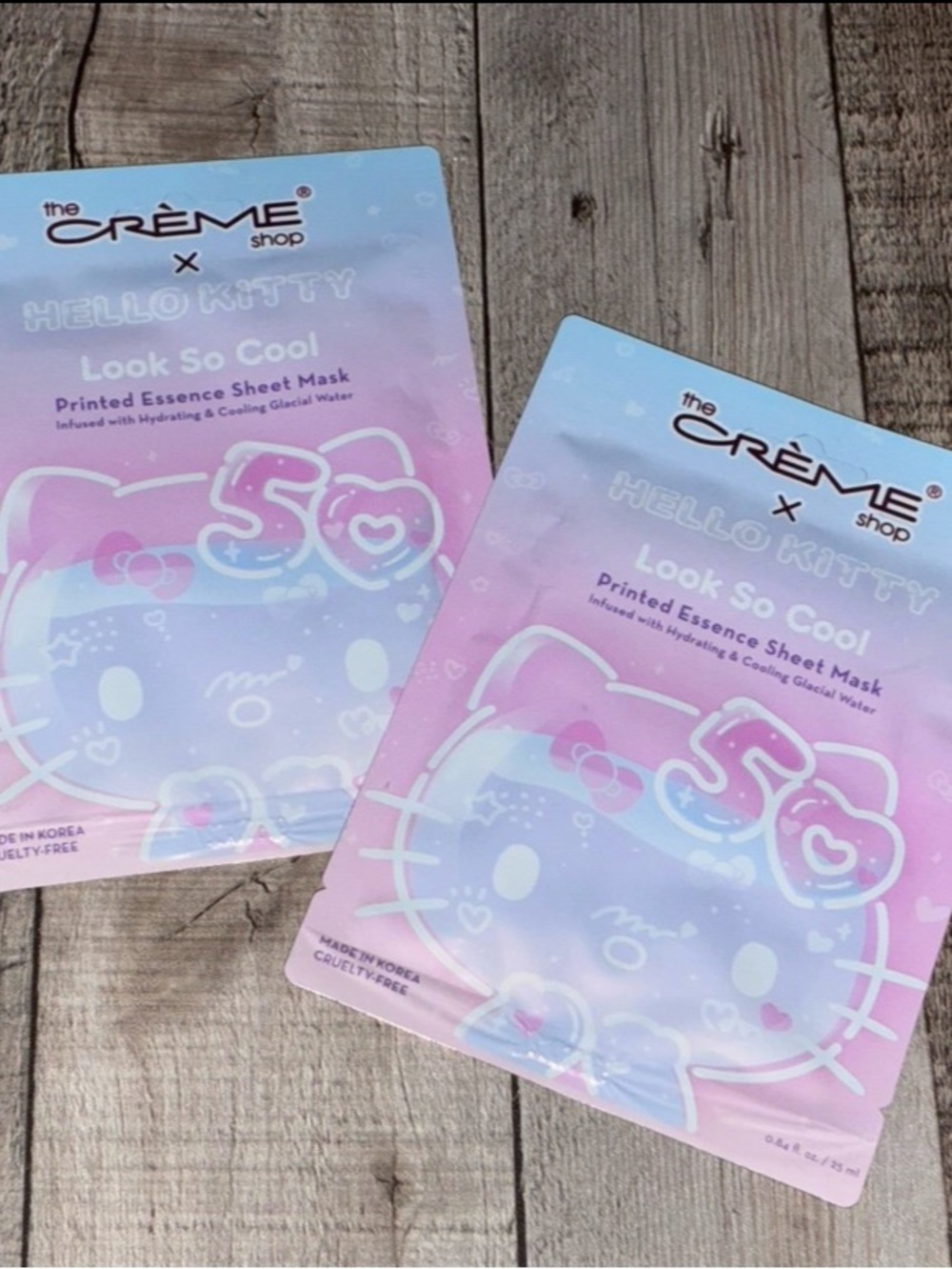 The Crème Shop Hello Kitty Sheet Mask Set